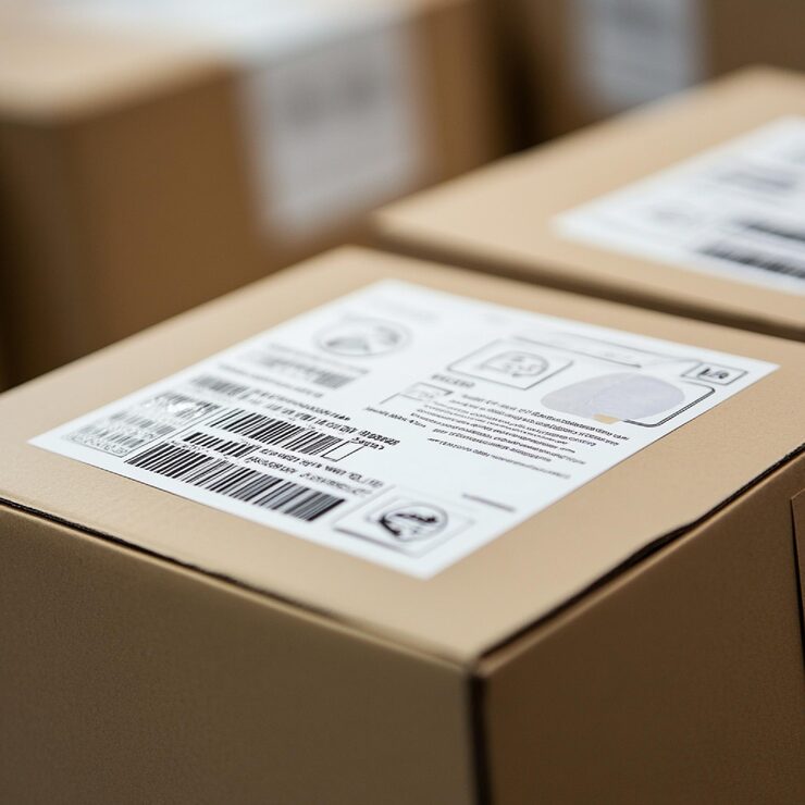 Печать наклеек