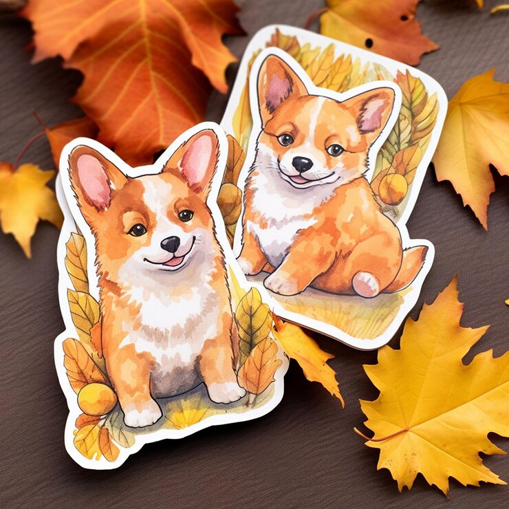 Печать наклеек